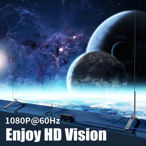L'extension de distribution POC du répartiteur HDMI 60 m 1x4 prend en charge 1080P @ 60 Hz, prise : prise américaine SP95021772-08